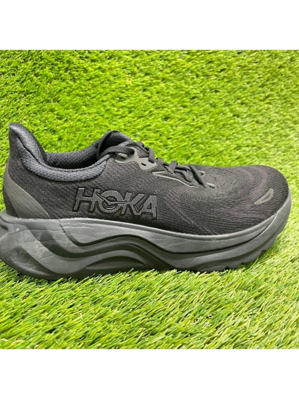 Hoka One One Arahi 8 Women Size 9D Black Athletic Running Walking Shoes Sneakers